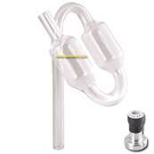 BONDE SIPHOIDE INCLINEE 45� POLYCARBONATE