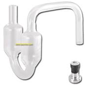 BONDE SIPHOIDE INCLINEE 90� POLYCARBONATE