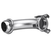 COUDE INOX BOULE MALE+FEMELLE D100
