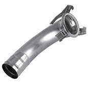 COUDE INOX BOULE FEM D100+LIGATURE