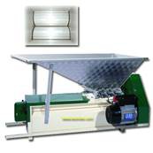 EGRAPPOIR FOULOIR MOTEUR 220V ACIER