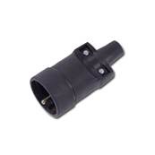 PRISE CAOUTCHOUC FEM 220V 16A 2P+T