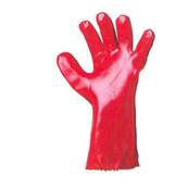 GANTS PVC ROUGE PRODUIT CHIMIQUE TAILLE 10