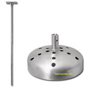 PIGEUR MANUEL INOX COUPOLE LG 1.6M