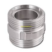RACCORD INOX DOUBLE MALE D40 DIN