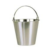 SEAU INOX 12 LITRES GRADUE+POIGNEE