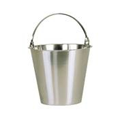 SEAU INOX 15 LITRES GRADUE+POIGNEE