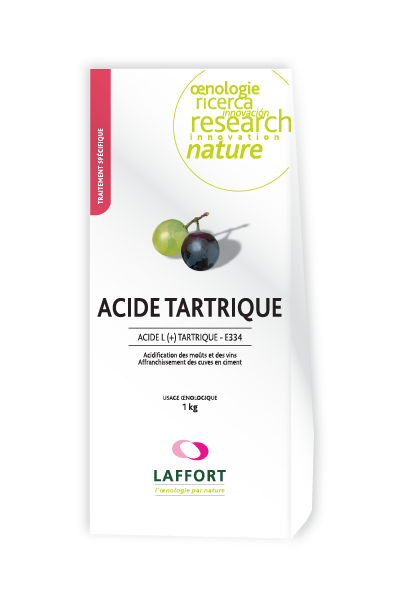 ACIDE TARTRIQUE 25KG