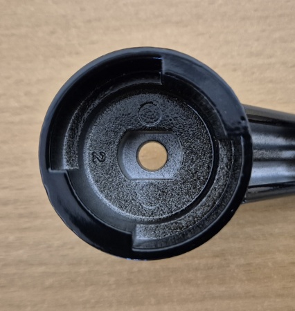 POIGNEE ACIER P/VANNE LAITON PM