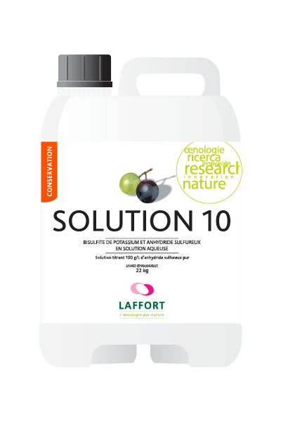 SOLUTION SULFUREUSE 10% 11KG