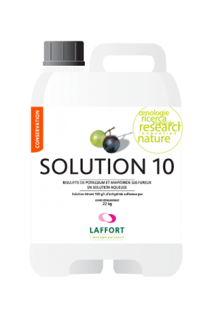 SOLUTION SULFUREUSE 10% 11KG