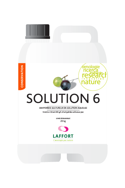 SOLUTION SULFUREUSE 6% 20KG